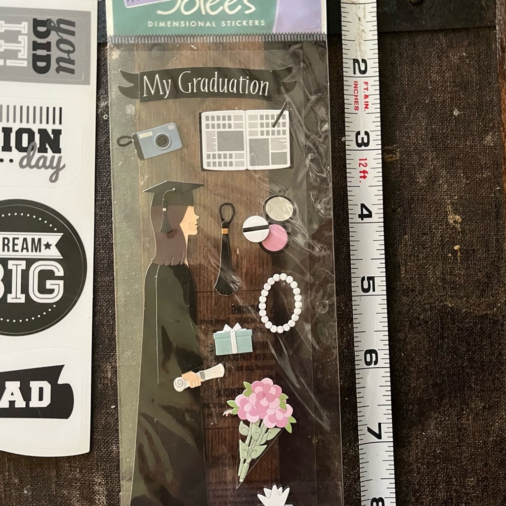 Graduation 2010 Sticker/Embellishment Set - Picture 6 of 7